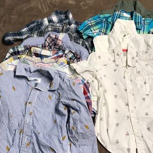 Bundle Boys button down shirts